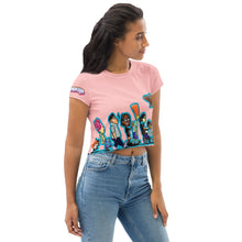 Cargar imagen en el visor de la galería, Eric and the Gang All-Over Print Crop Tee
