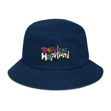 Load image into Gallery viewer, Dopeless Hopefiend Denim bucket hat
