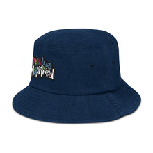 Load image into Gallery viewer, Dopeless Hopefiend Denim bucket hat
