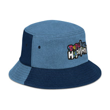 Load image into Gallery viewer, Dopeless Hopefiend Denim bucket hat
