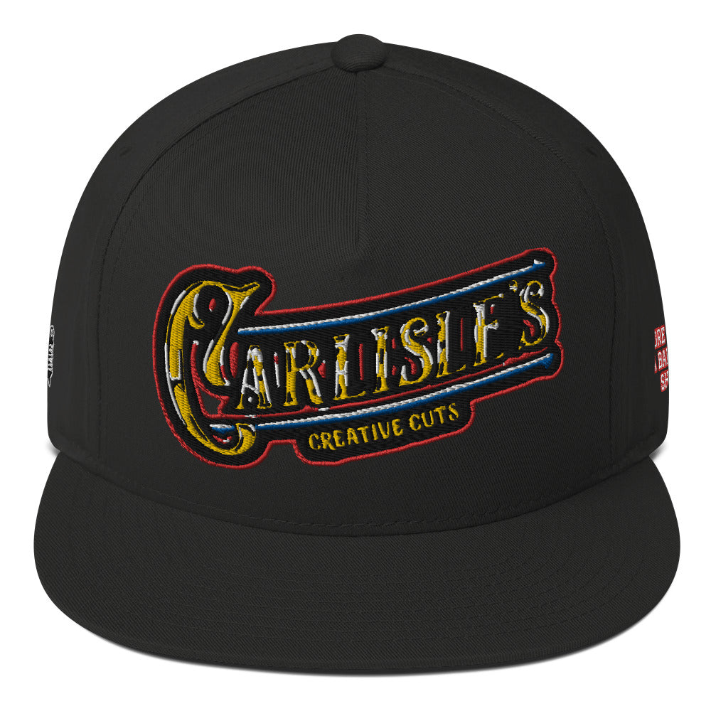 Carlisle's Creative Cuts Flat Bill Cap