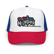 Load image into Gallery viewer, Dopeless Hopefiend (downforlifeinc.com) Foam trucker hat
