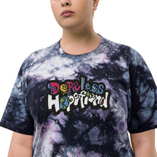 Load image into Gallery viewer, Dopeless Hopefiend Oversized tie-dye t-shirt
