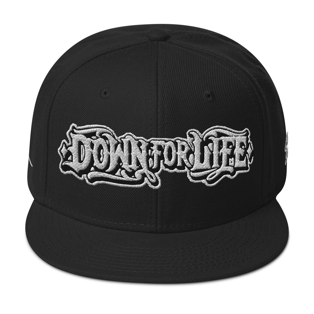 Down For Life Inc. 2023 BIG Logo SnapbackSnapback Hat