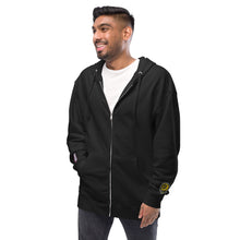 Load image into Gallery viewer, Dopeless Hopefiend fleece zip up hoodie
