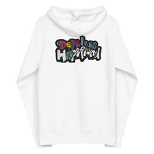 Load image into Gallery viewer, Dopeless Hopefiend fleece zip up hoodie
