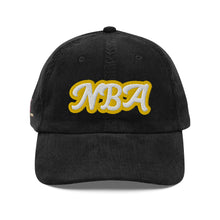 Load image into Gallery viewer, &quot;NBA&quot; Vintage corduroy cap
