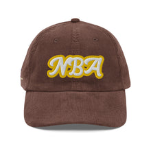 Load image into Gallery viewer, &quot;NBA&quot; Vintage corduroy cap
