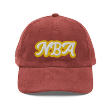 Load image into Gallery viewer, &quot;NBA&quot; Vintage corduroy cap
