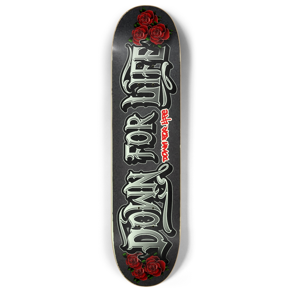 “Lively 🌺 Flowers” (GID) Skateboard