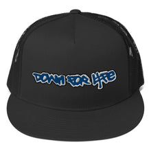 Cargar imagen en el visor de la galería, Down For Life-Trucker Cap (Royalty blue)
