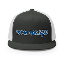 Cargar imagen en el visor de la galería, Down For Life-Trucker Cap (Royalty blue)
