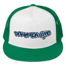 Cargar imagen en el visor de la galería, Down For Life-Trucker Cap (Royalty blue)
