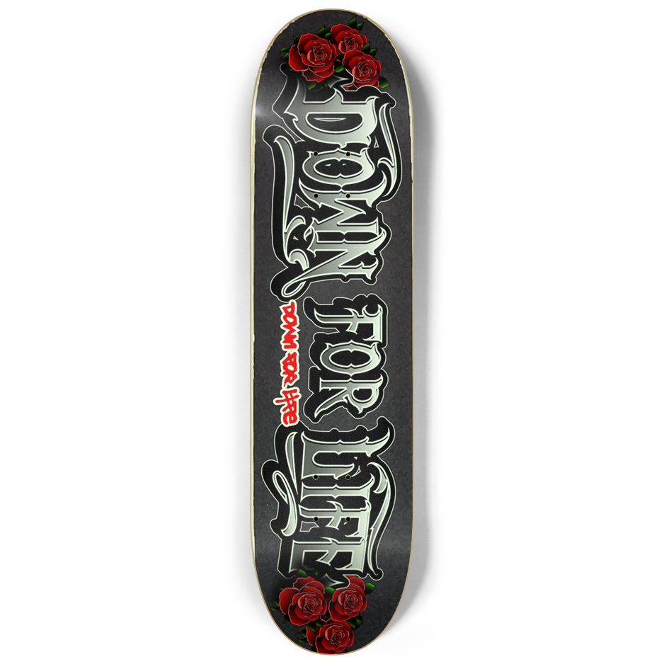 “Lively 🌺 Flowers” (GID) Skateboard