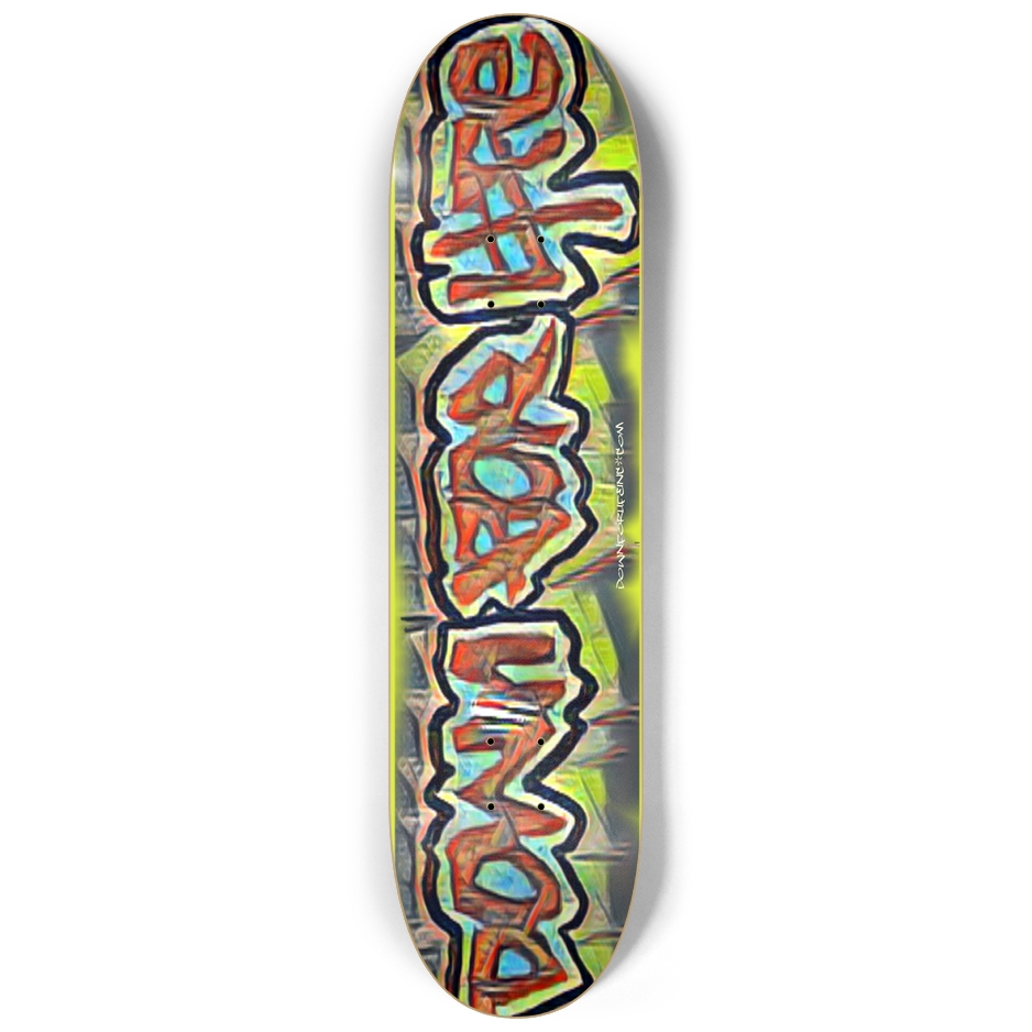 “Logo” Custom Skateboard