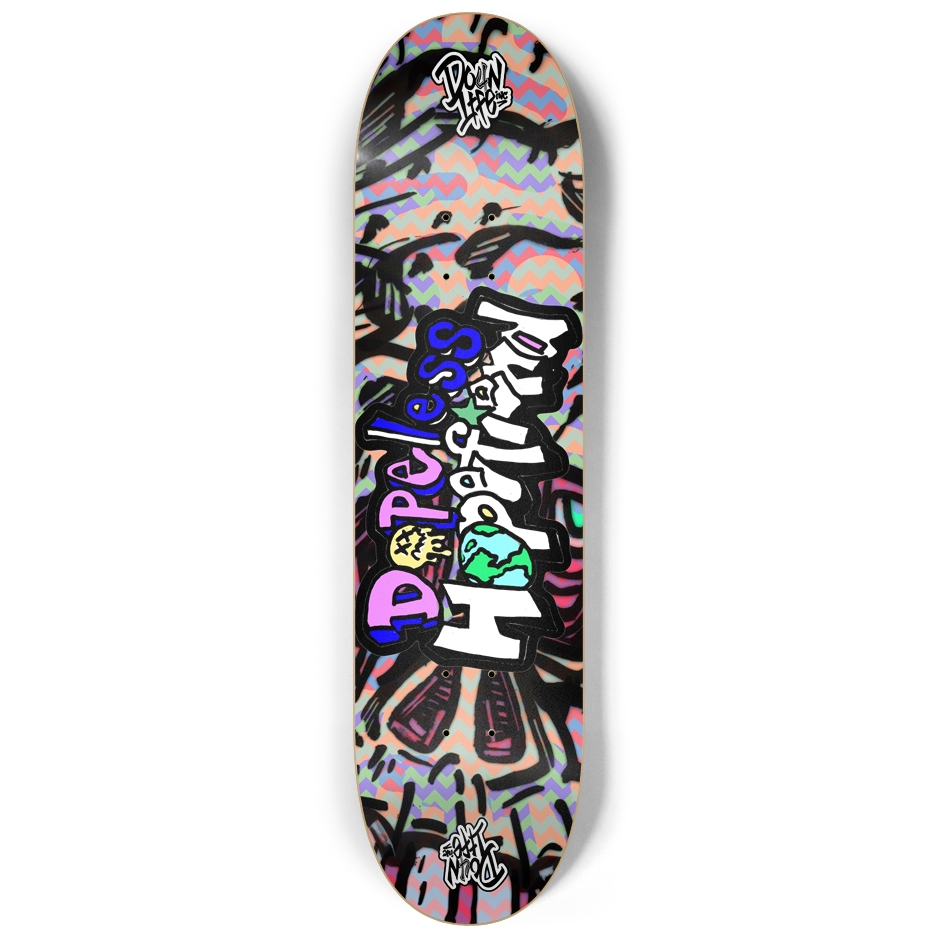 Dopeless Hopefiend -ZIG ZAG- Skateboard