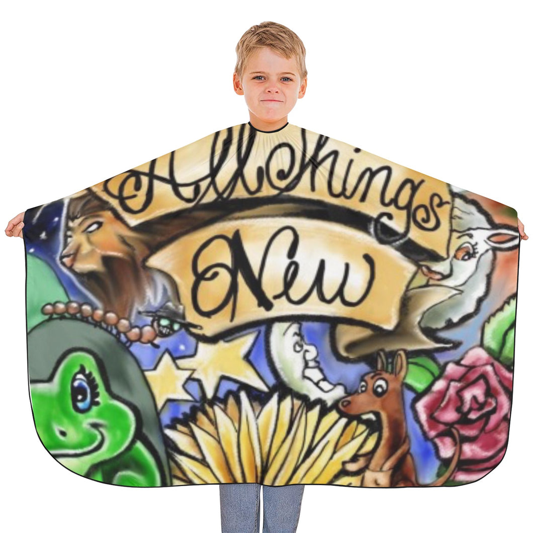 ALL THINGS NEW Hair Cutting Cape for Kids