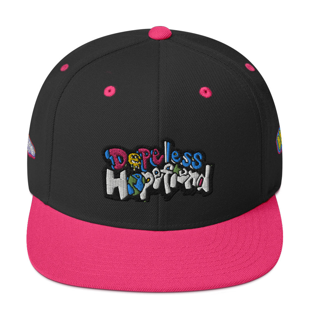 The Official-Dopeless Hopefiend Snapback Hat (Pink)