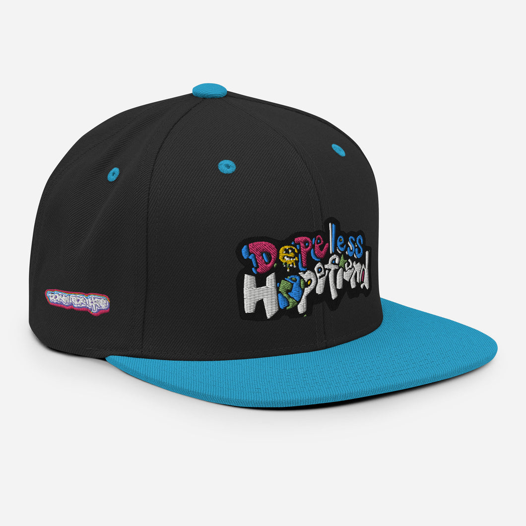 The Official-Dopeless Hopefiend Snapback Hat (Turquoise)